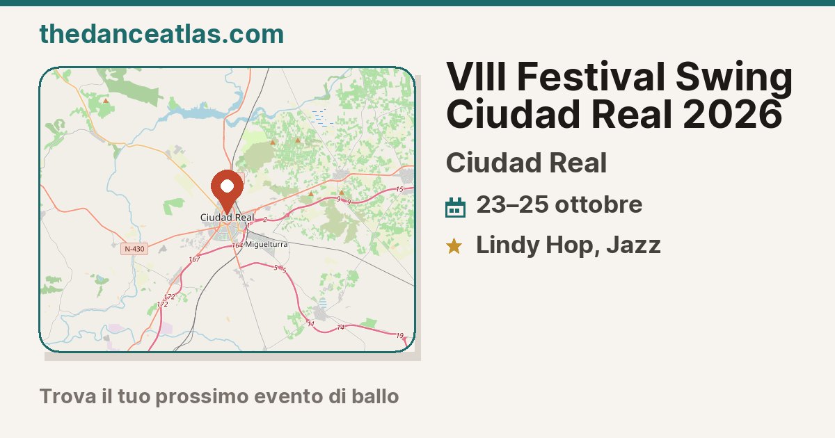 VIII Festival Swing Ciudad Real 2026