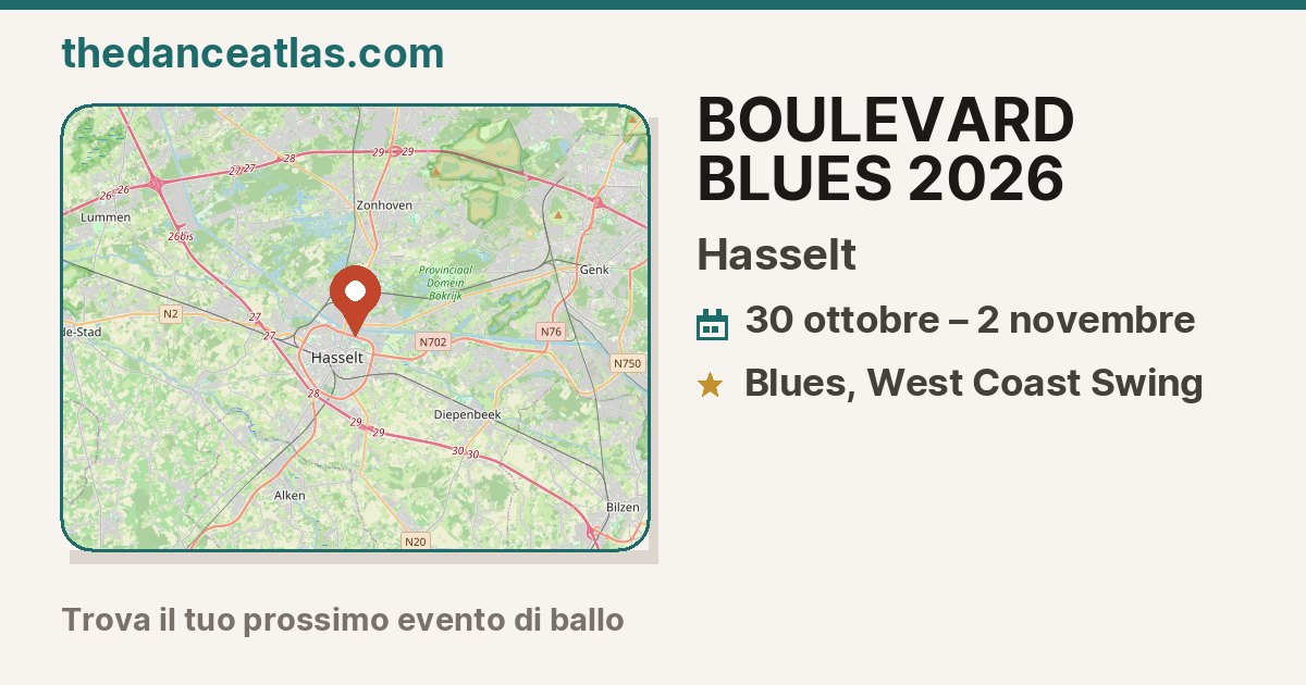  BOULEVARD BLUES 2026 
