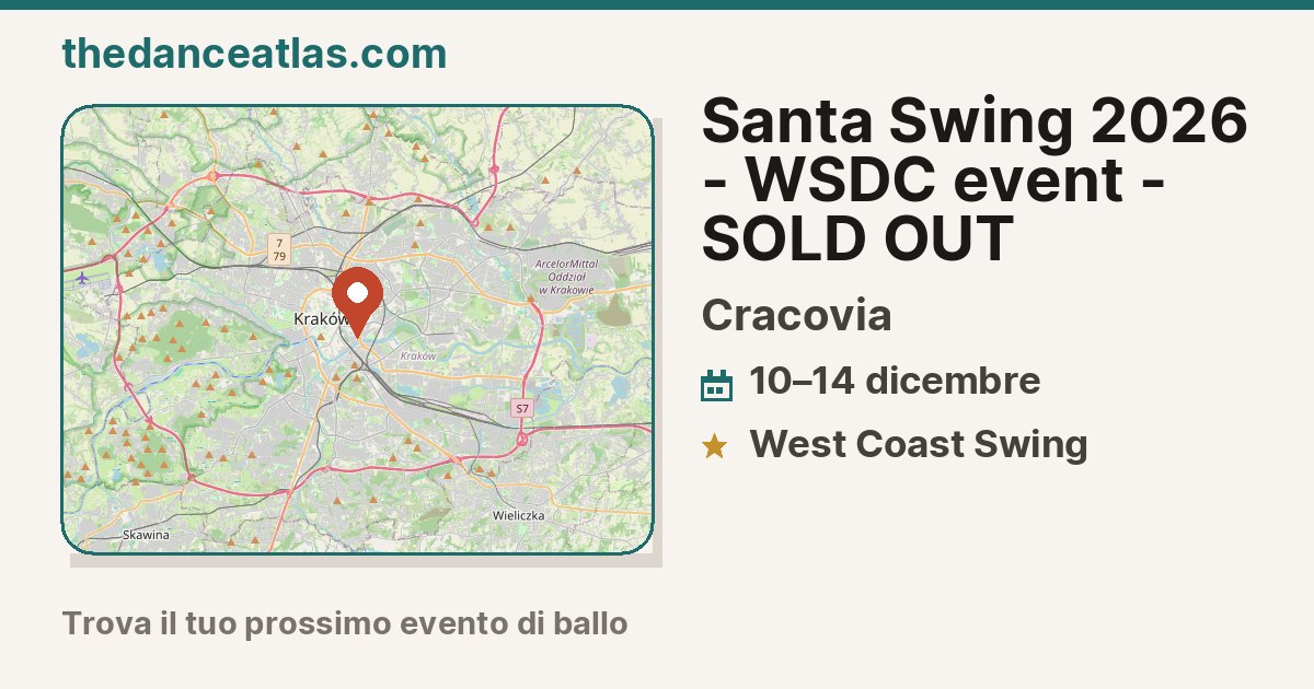 Santa Swing 2026 - WSDC event - SOLD OUT