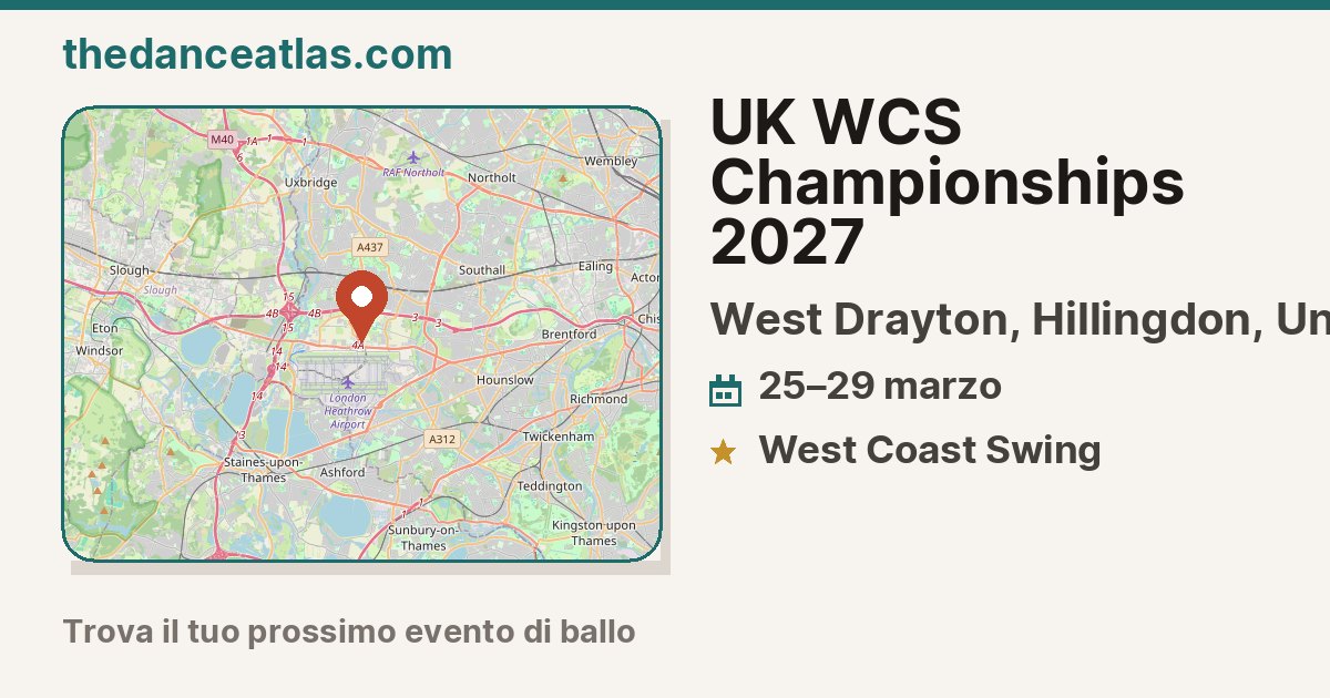 UK WCS Championships 2027