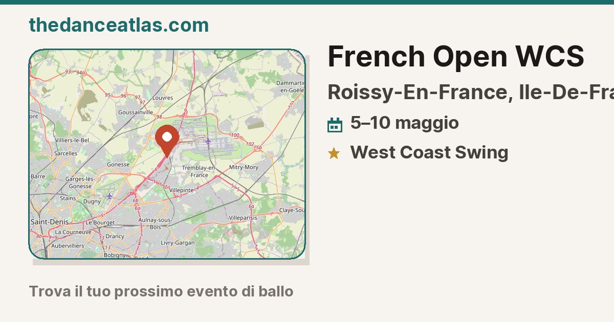  French Open WCS     