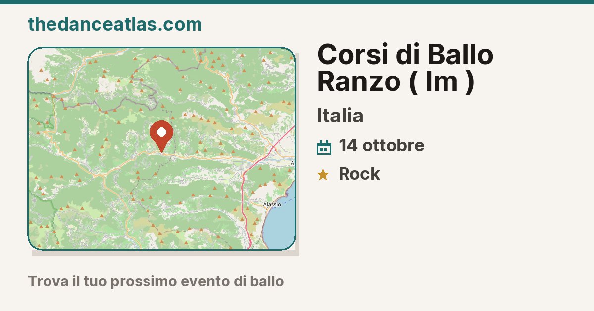 Corsi di Ballo Ranzo ( Im )