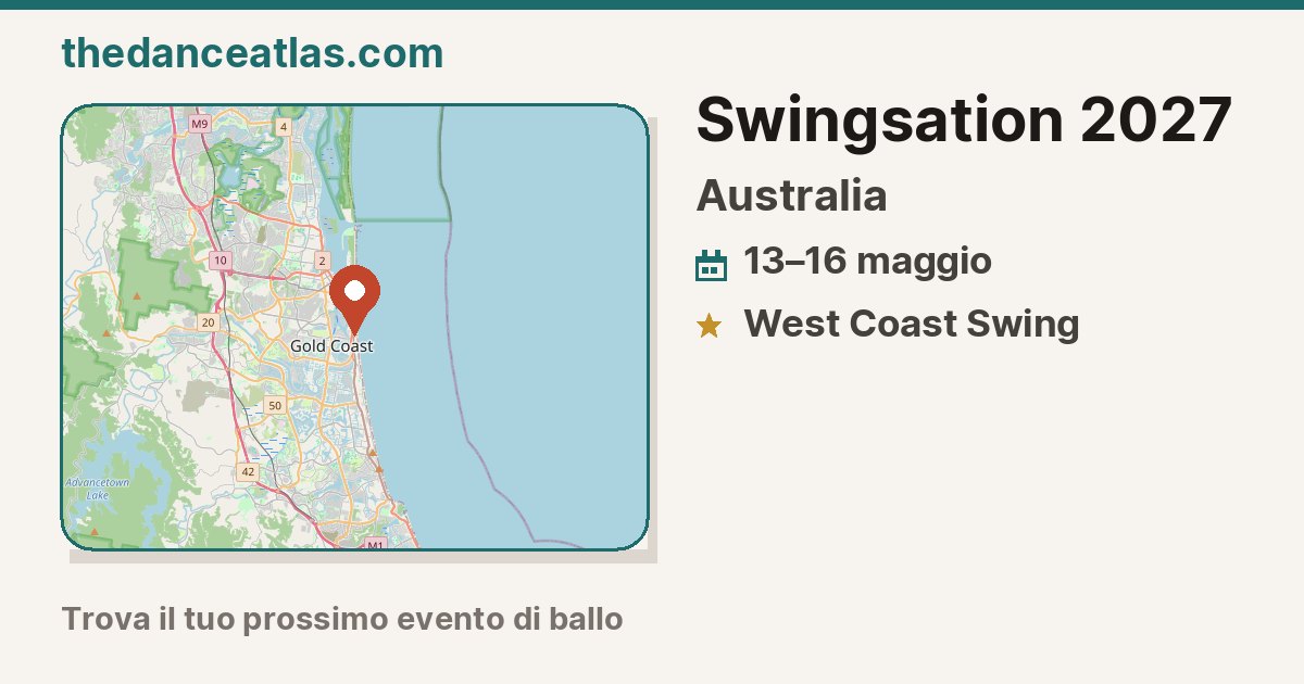 Swingsation 2027
