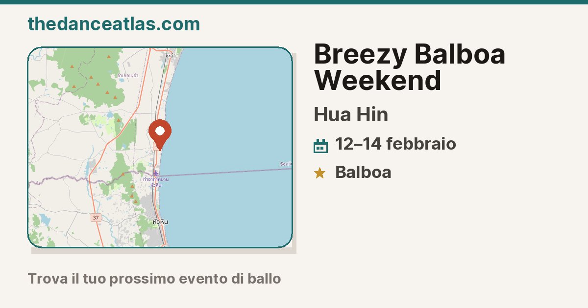 Breezy Balboa Weekend