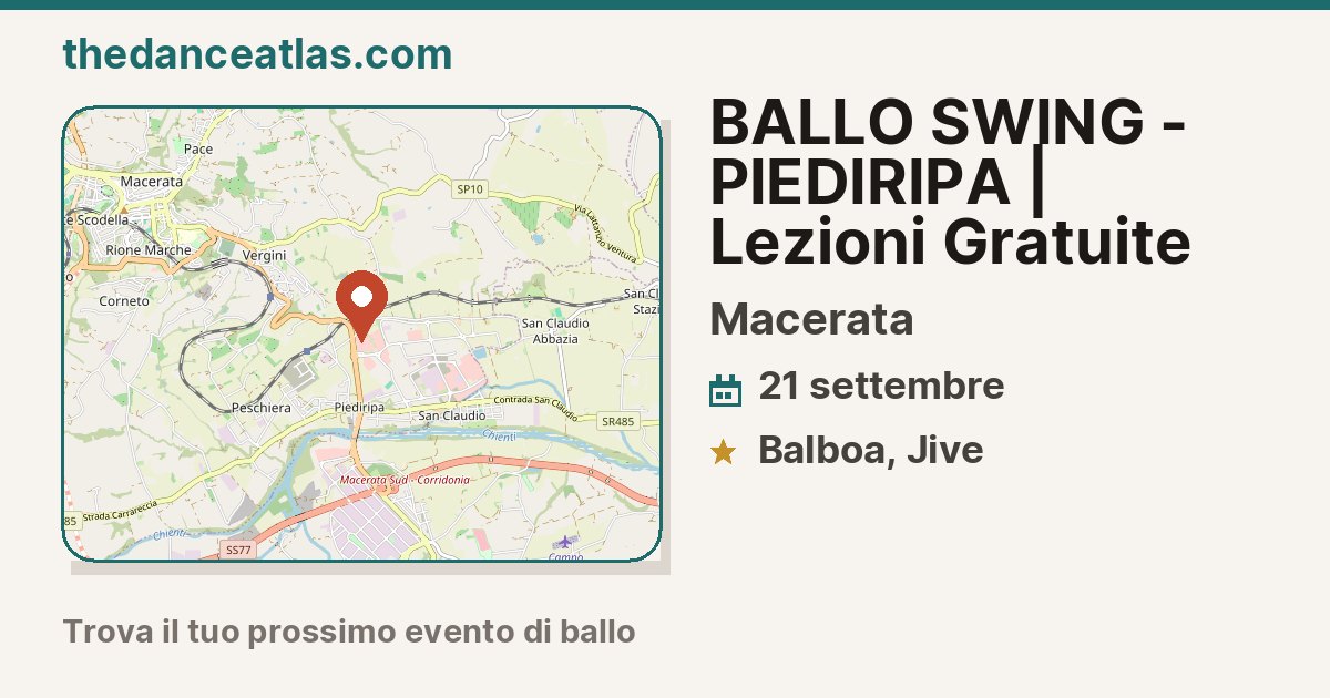 BALLO SWING - PIEDIRIPA | Lezioni Gratuite