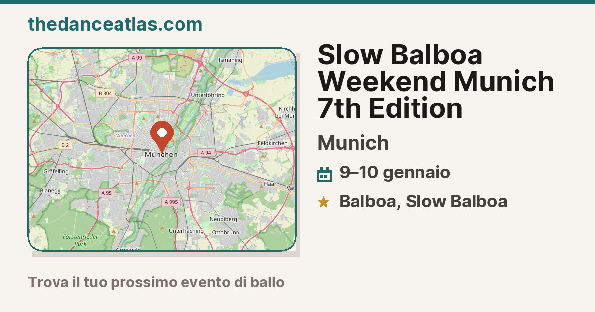Slow Balboa Weekend 09/10 January 2027