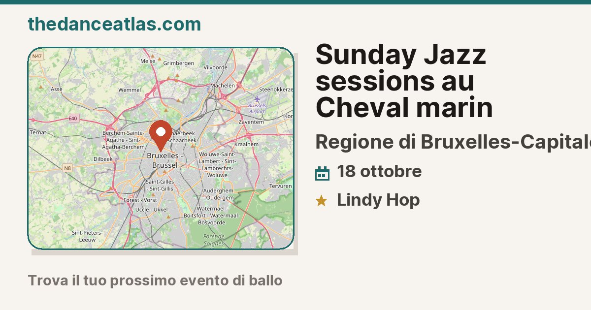  Sunday Jazz sessions au Cheval marin 