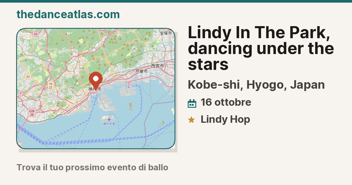  Lindy In The Park, dancing under the stars 