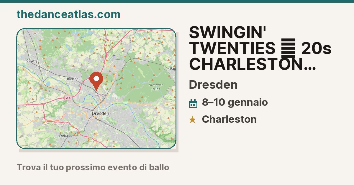 SWINGIN' TWENTIES ✫ 20s CHARLESTON WEEKEND