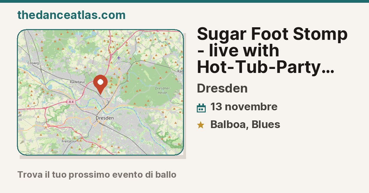 Sugar Foot Stomp - live with Hot-Tub-Party Swing Band (NL)