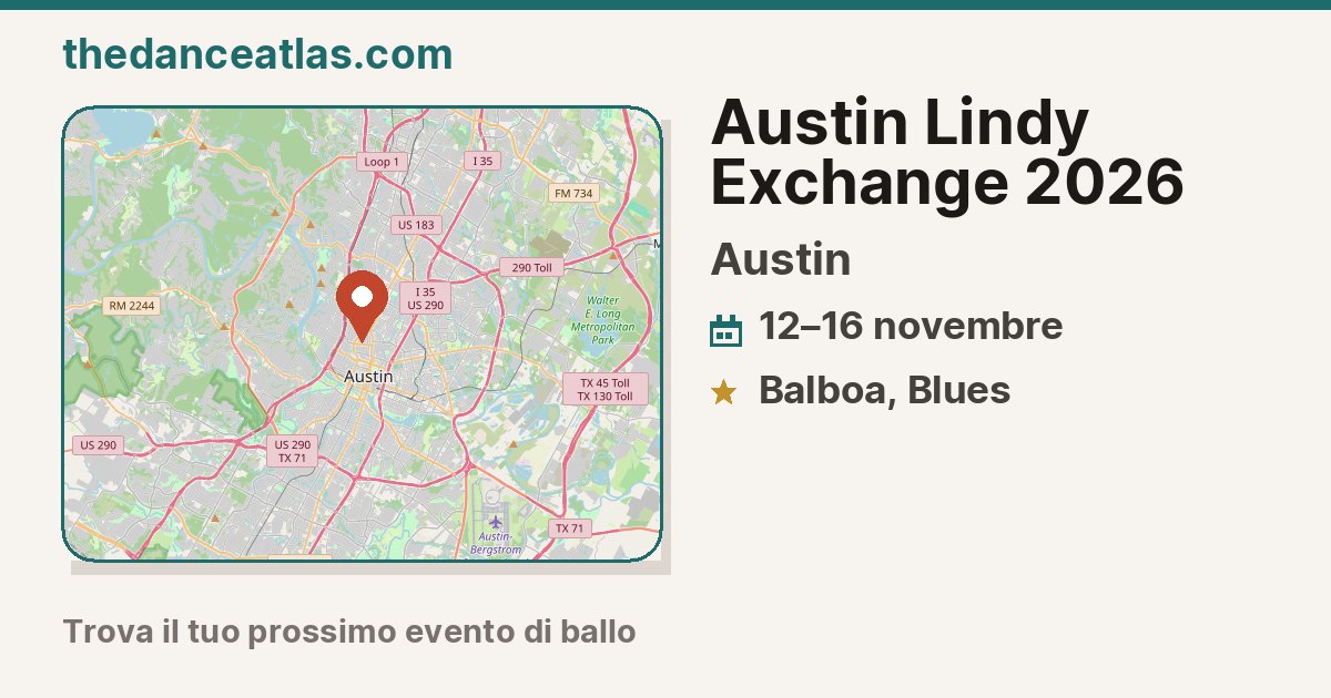  Austin Lindy Exchange 2026 