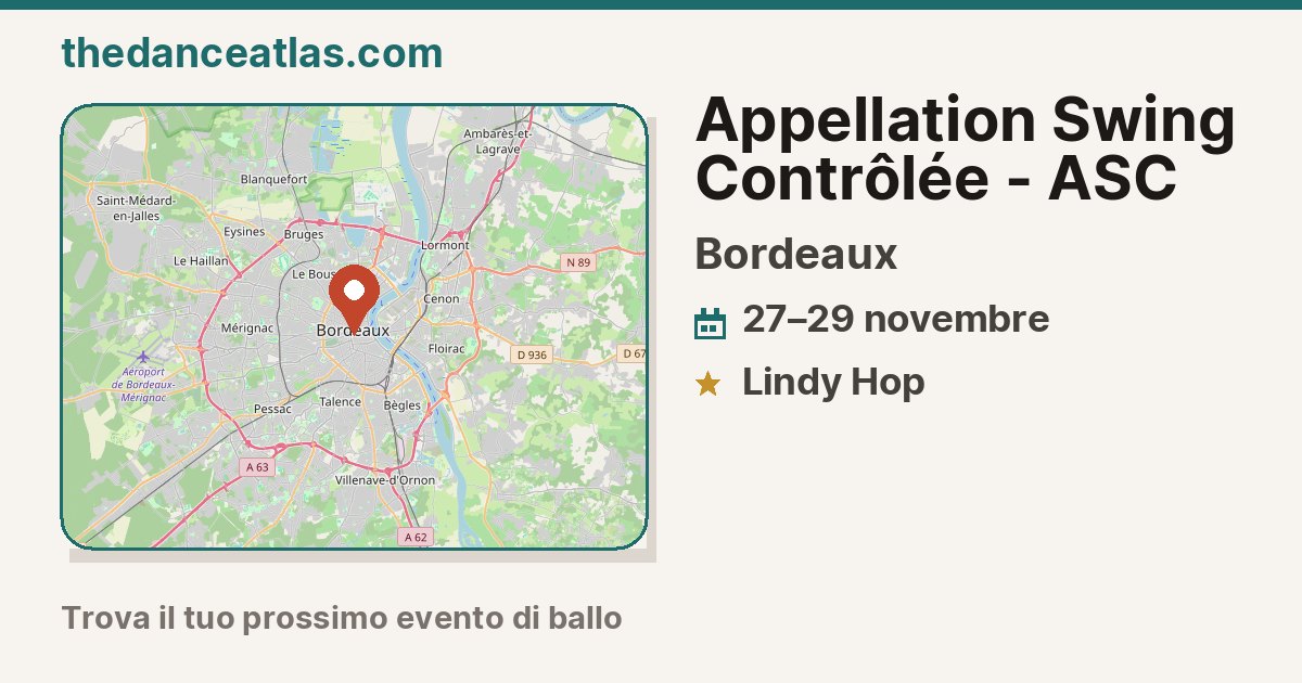Appellation Swing Contrôlée - ASC
