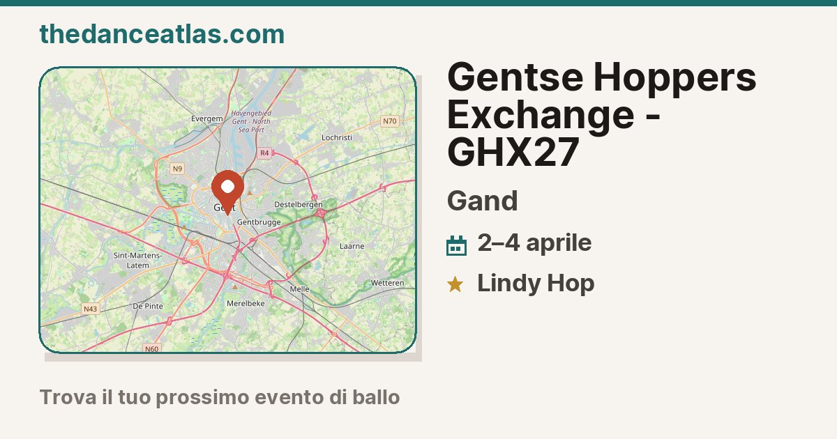 Gentse Hoppers Exchange - GHX27