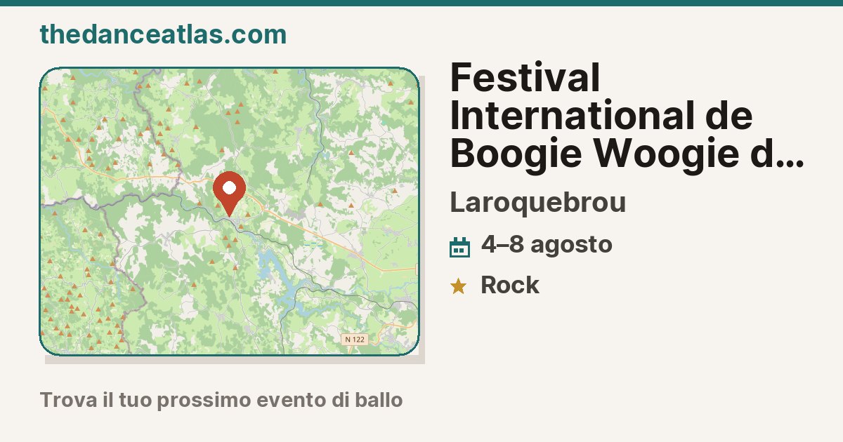 Festival International de Boogie Woogie de LaRoquebrou