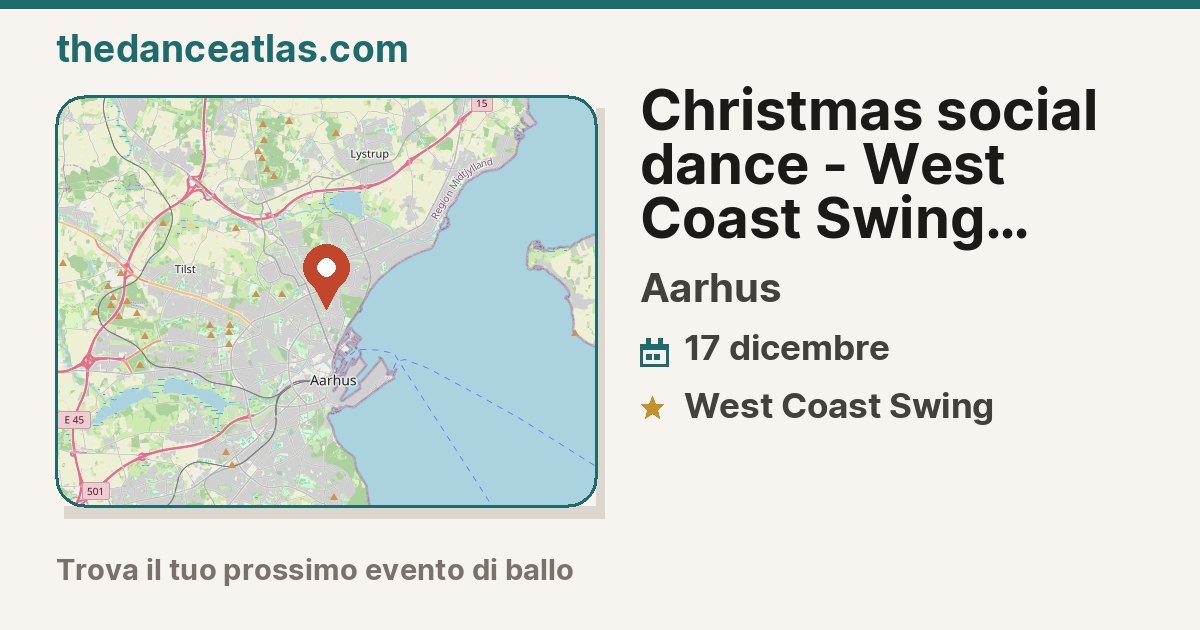  Christmas social dance    - West Coast Swing Aarhus 