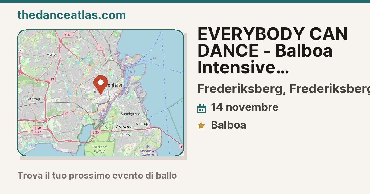  EVERYBODY CAN DANCE - Balboa Intensive Beginner Weekend with Anni and Gašper 