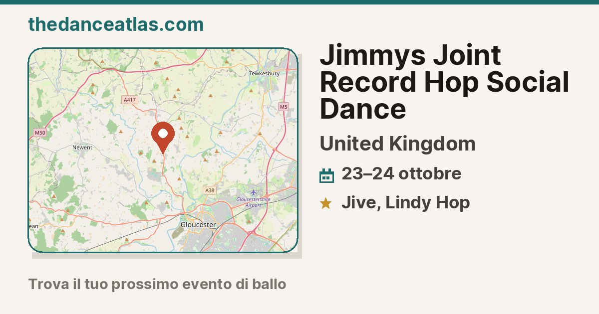  Jimmys Joint Record Hop Social Dance 